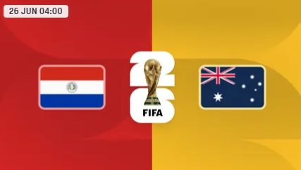 Paraguay vs Australia – Copa Mundial FIFA 2026™