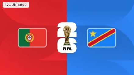 Portugal vs República Democratica del Congo — Copa Mundial FIFA 2026™