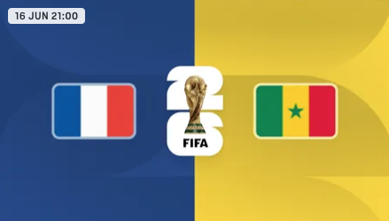 Francia vs Senegal — Copa Mundial FIFA 2026™