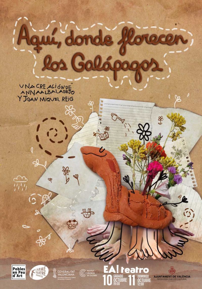 Aquí, donde florecen los galápagos