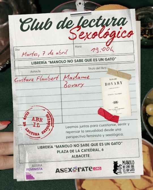 Club de Lectura Sexológico – Asexórate