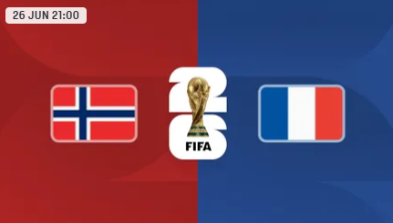 Noruega vs Francia – Copa Mundial FIFA 2026™