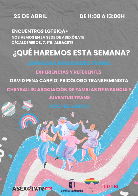 Jornadas de realidades trans: experiencias y referentes – Encuentros LGTBIQA+