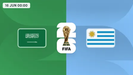 Arabia Saudí vs Uruguay — Copa Mundial FIFA 2026™