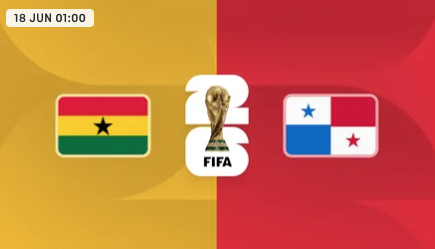 Ghana vs Panamá — Copa Mundial FIFA 2026™