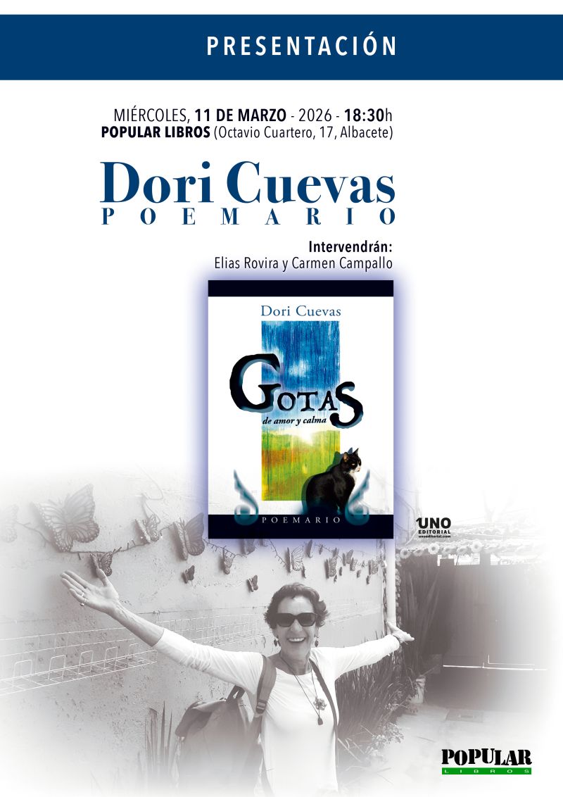 Dori Cuevas presenta Gotas de amor y calma