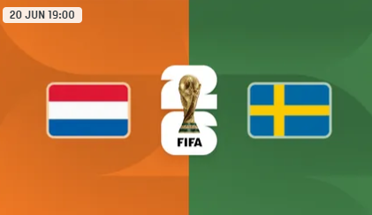 Partido: Países Bajos vs Suecia – Copa Mundial FIFA 2026™