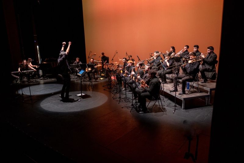 BIG BAND del CSMCLM Concierto bajo la dirección de Agustín Lozano