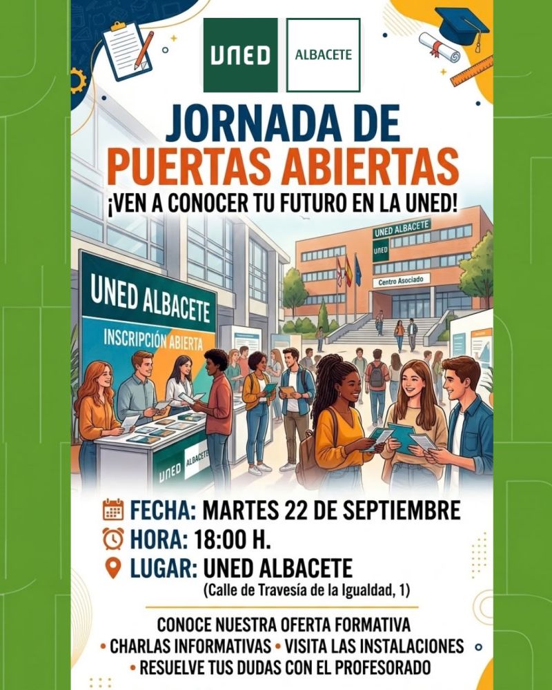 Jornada de Puertas Abiertas — UNED Albacete