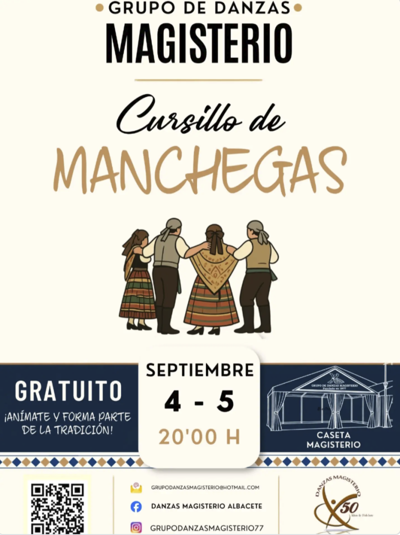 Cursillo de Manchegas — Grupo de Danzas Magisterio