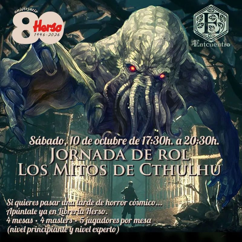 Jornada de Rol: Los Mitos de Cthulhu