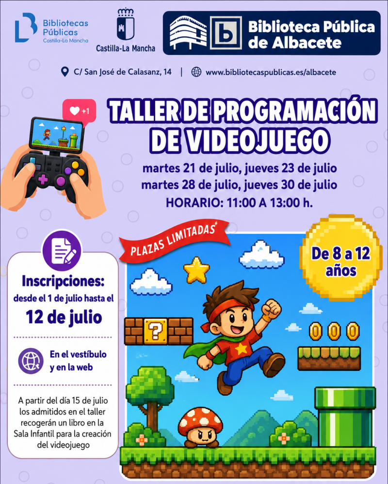 TALLER DE PROGRAMACIÓN DE VIDEOJUEGO