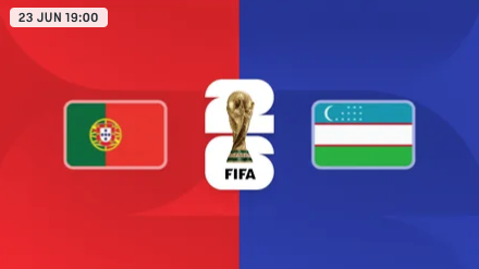 Portugal vs Uzbekistán — Copa Mundial FIFA 2026™