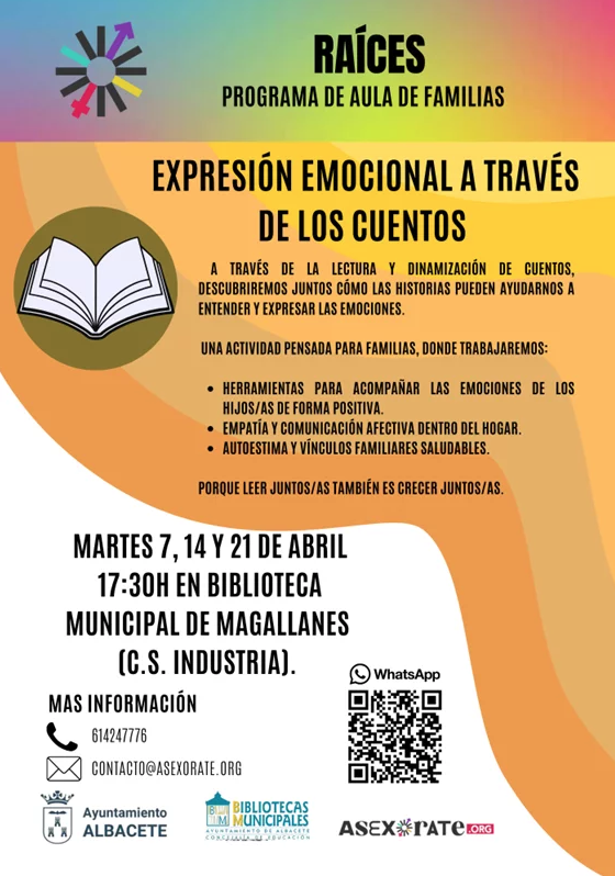 Expresión emocional a través de los cuentos