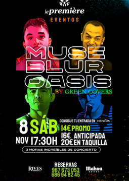 Tributo a Oasis, Blur y Muse – Green Covers