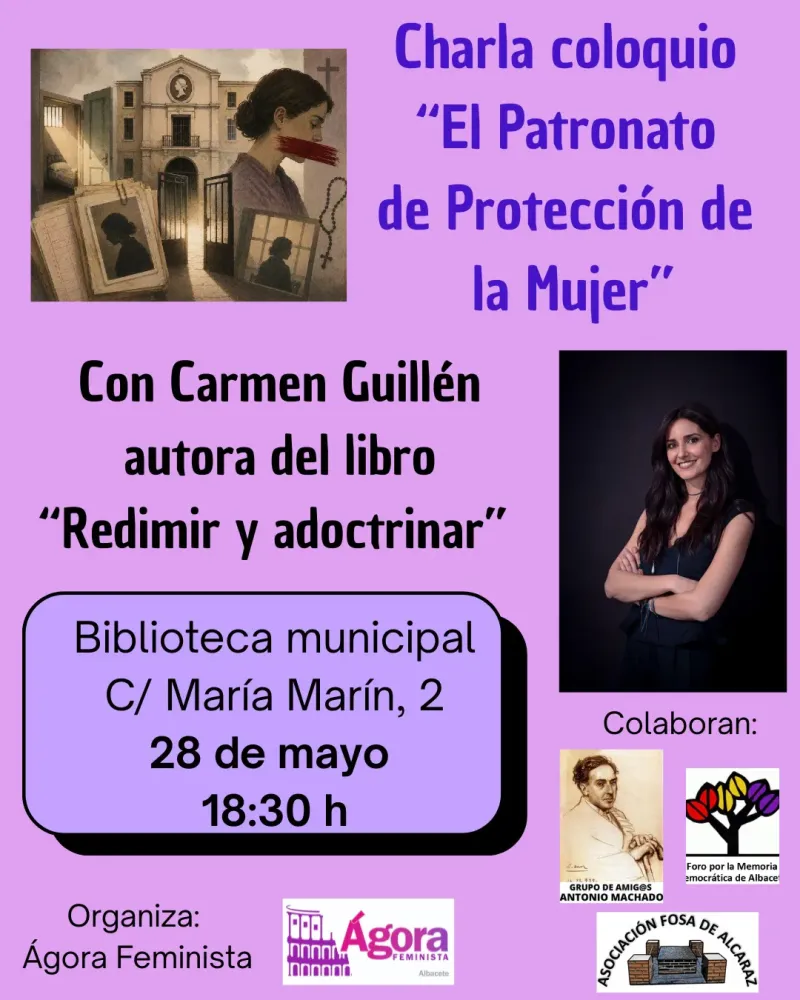 Charla-Coloquio: “El Patronato de Protección de la Mujer”