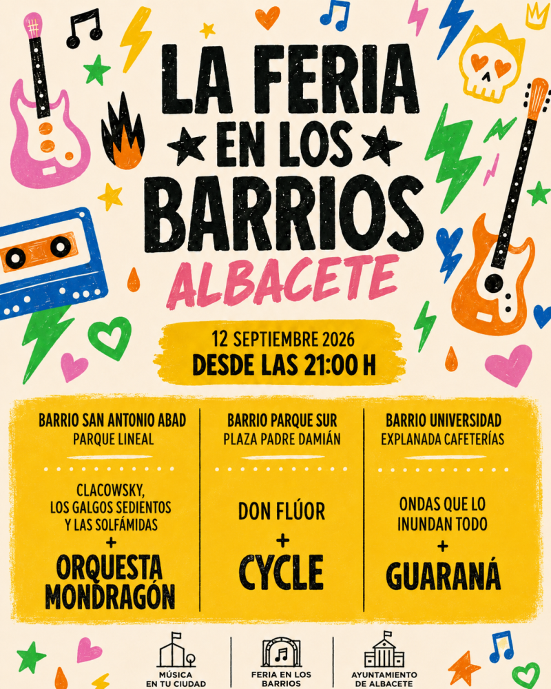 La Feria en los Barrios — Feria de Albacete 2026