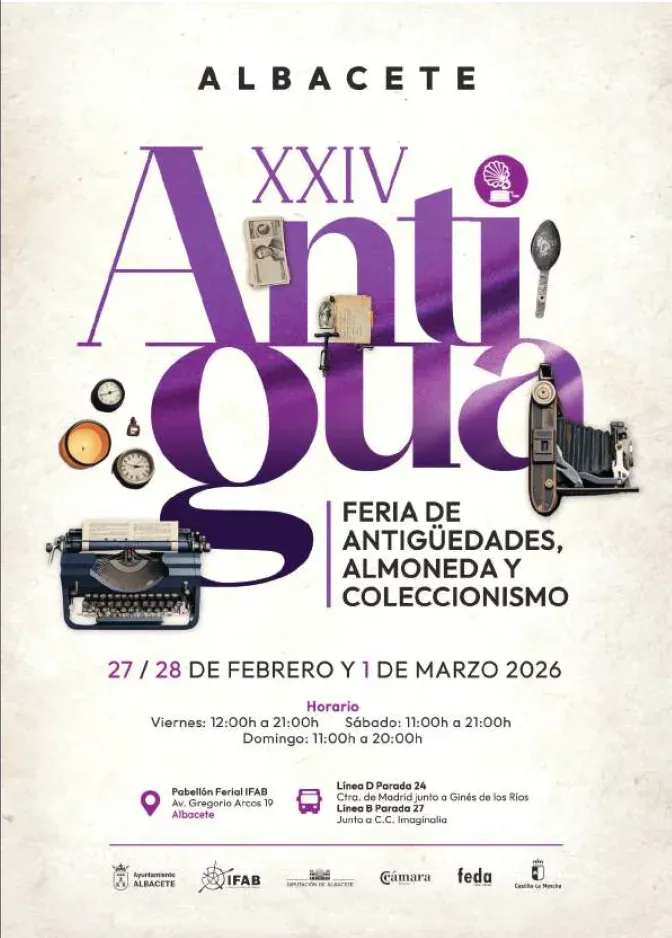 ANTIGUA · Feria de Antigüedades, Almoneda y Coleccionismo