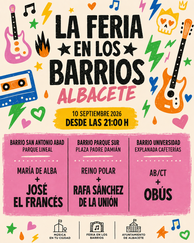 La Feria en los Barrios — Feria de Albacete 2026