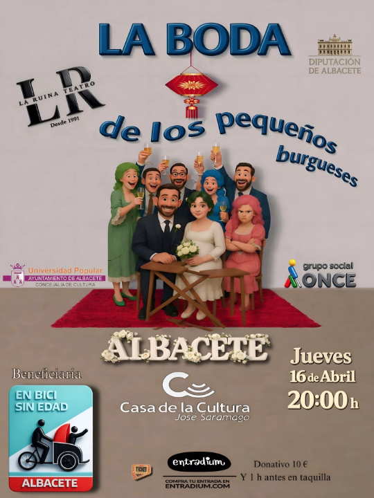 La boda de los pequeños burgueses – Teatro solidario