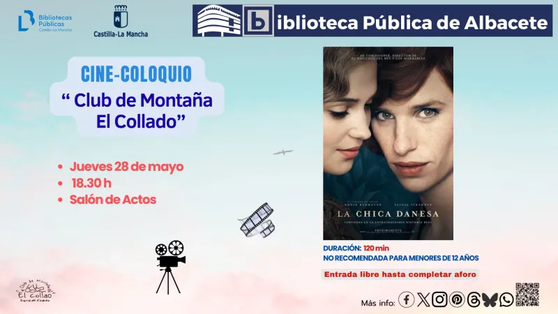 Club de Montaña El Collado: “La Chica Danesa” – Cine Coloquio