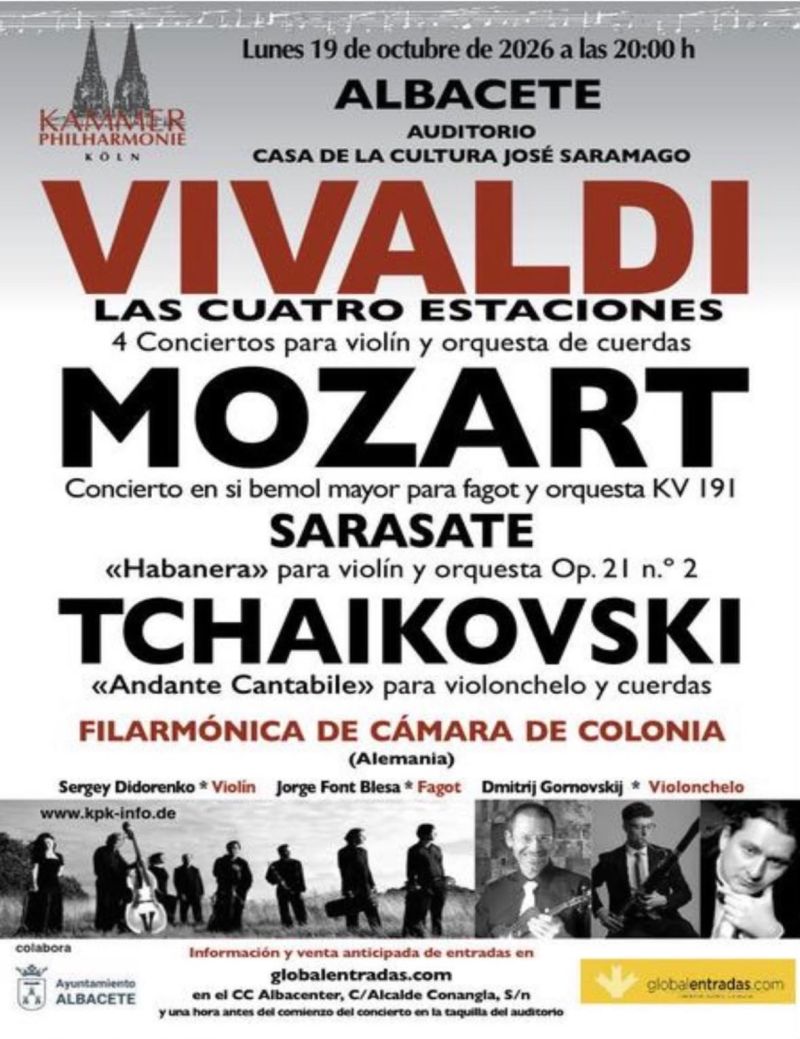 Concierto de la Filarmónica de Cámara de Colonia
