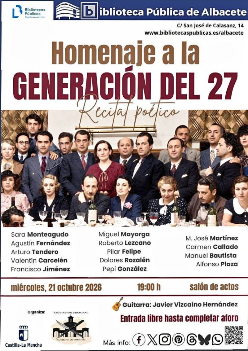 Homenaje a la Generación del 27