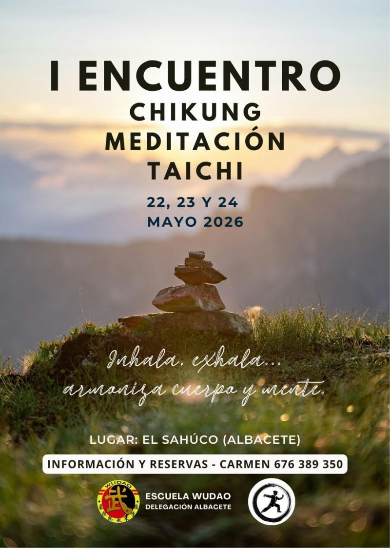 I Encuentro de Chikung, Meditación y Taichi – organizado por Escuela Wudao
