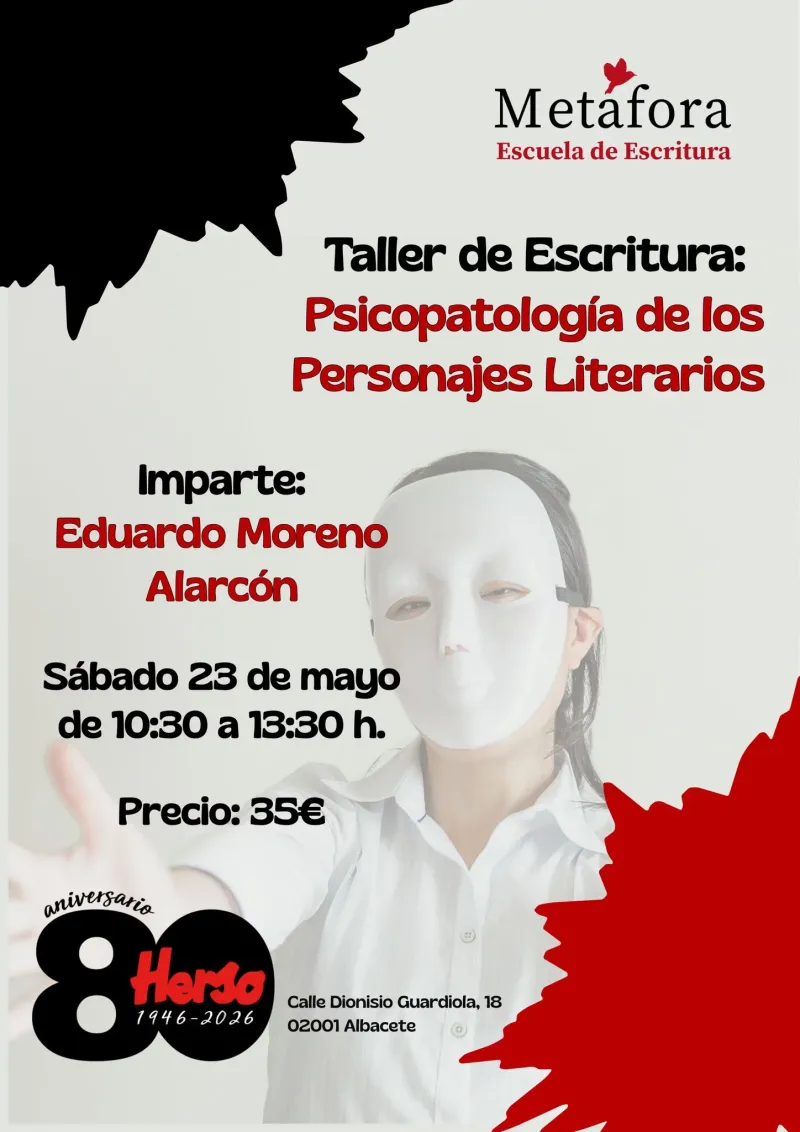 Psicopatología de los Personajes Literarios – Taller de Escritura