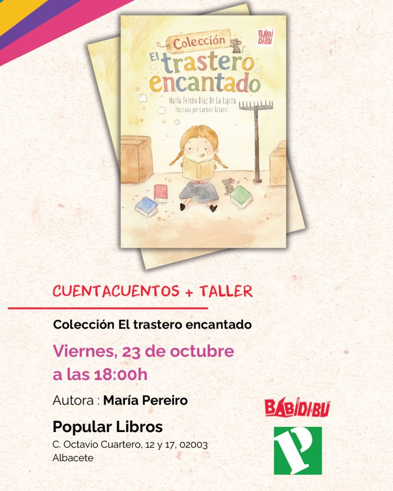 Cuentacuentos + Taller con María Pereiro