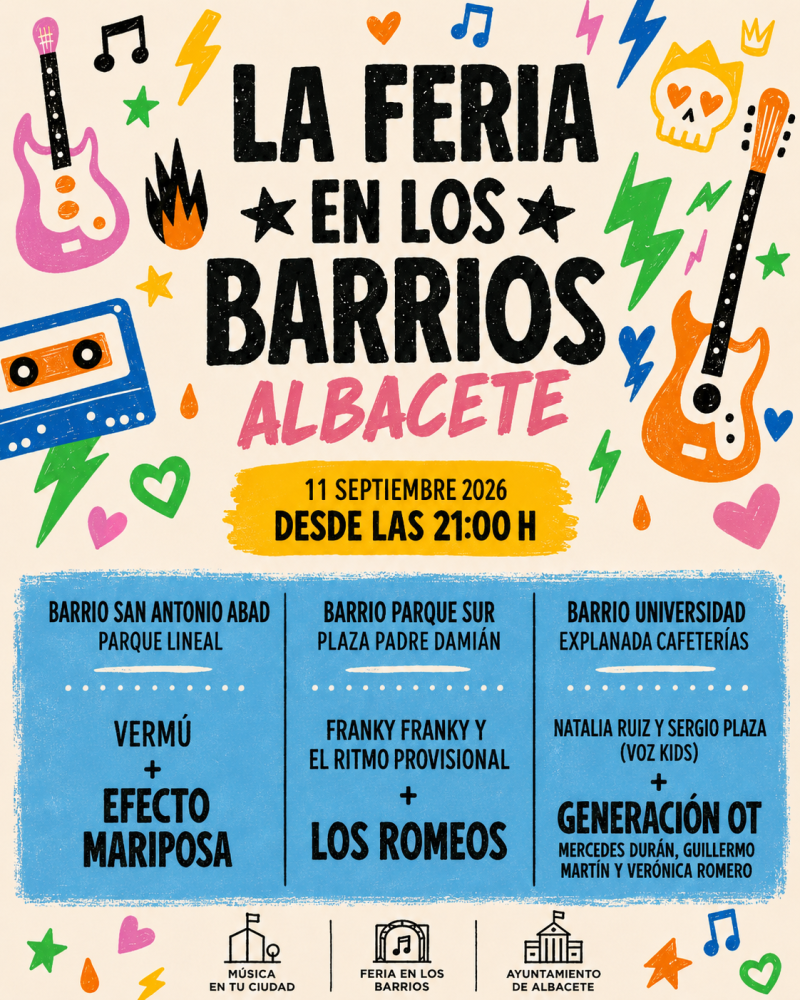 La Feria en los Barrios — Feria de Albacete 2026