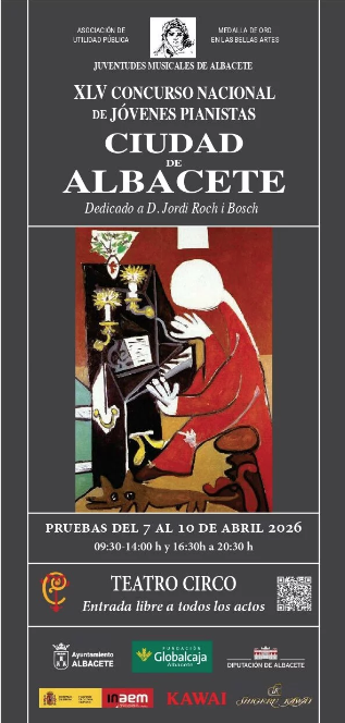 XLV Concurso Nacional de Jóvenes Pianistas Ciudad de Albacete