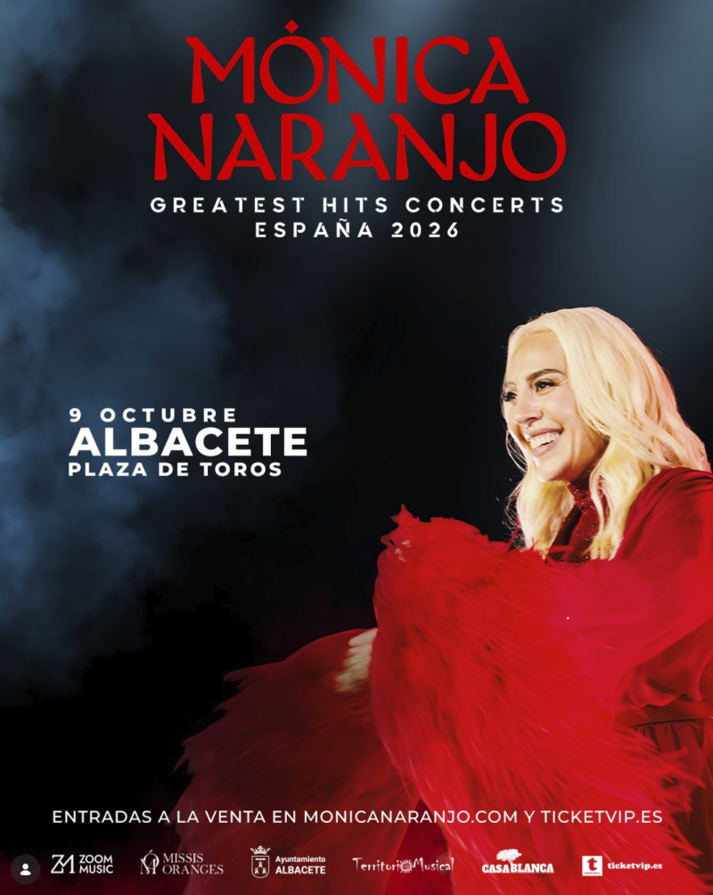 Mónica Naranjo – Feria de Albacete 2026