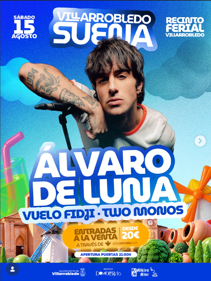 Álvaro de Luna — Villarrobledo Suena 2026