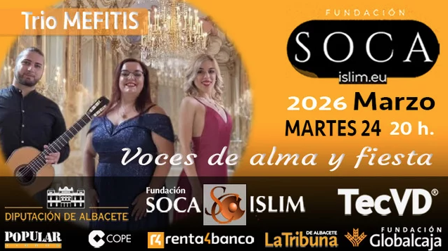 Voces de alma y fiesta – Trío Mefitis (Valeria Veltro, Tiziana Lobosco y Gaetano Agoglia)