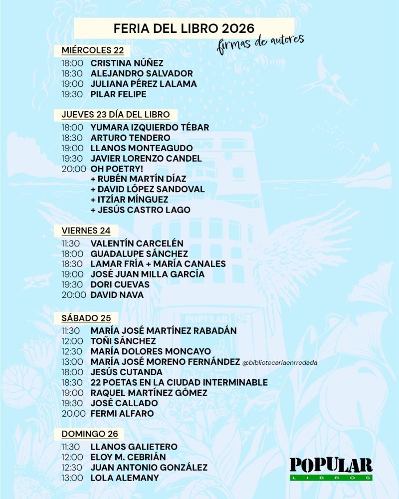 FERIA DEL LIBRO 2026