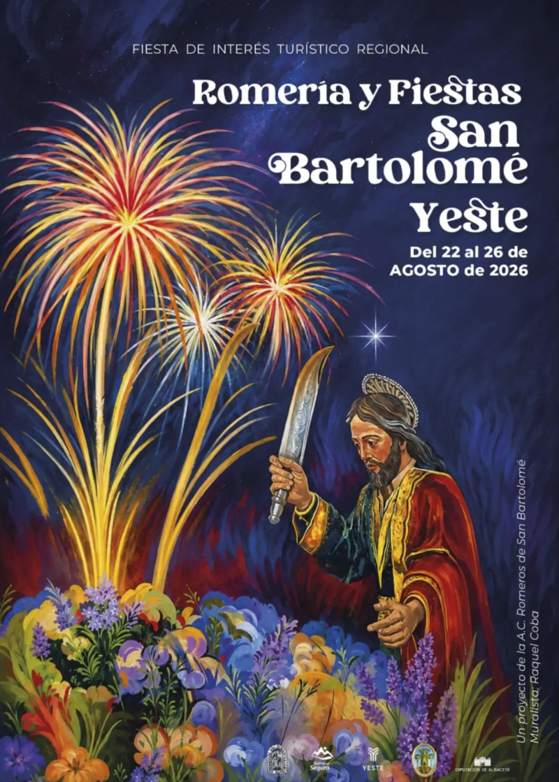 Romería y Fiestas de San Bartolomé de Yeste 2026