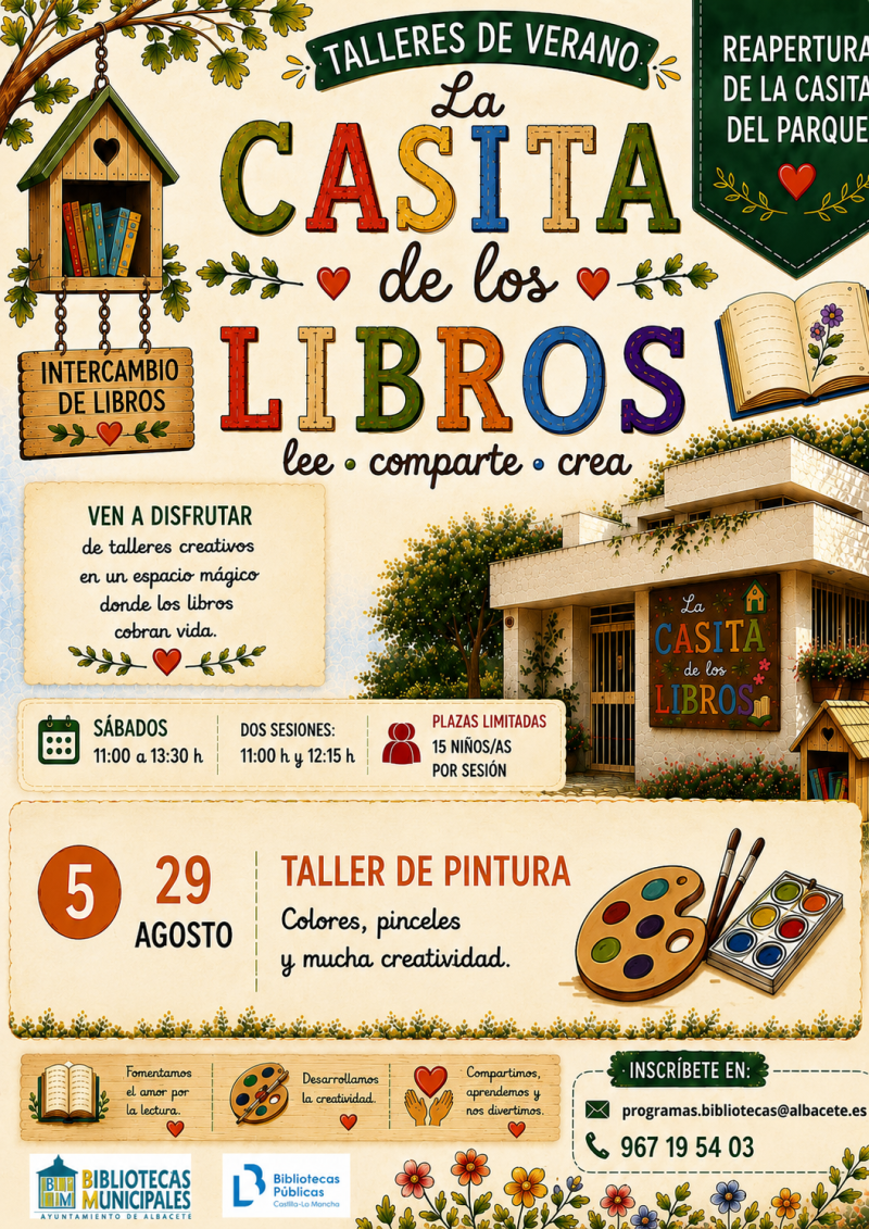 Taller de pintura — La Casita de los Libros