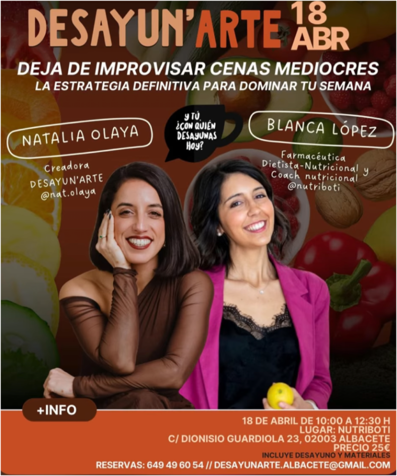 Desayunar-te con Nutriboti: deja de improvisar cenas mediocres