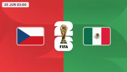 República Checa vs México — Copa Mundial FIFA 2026™