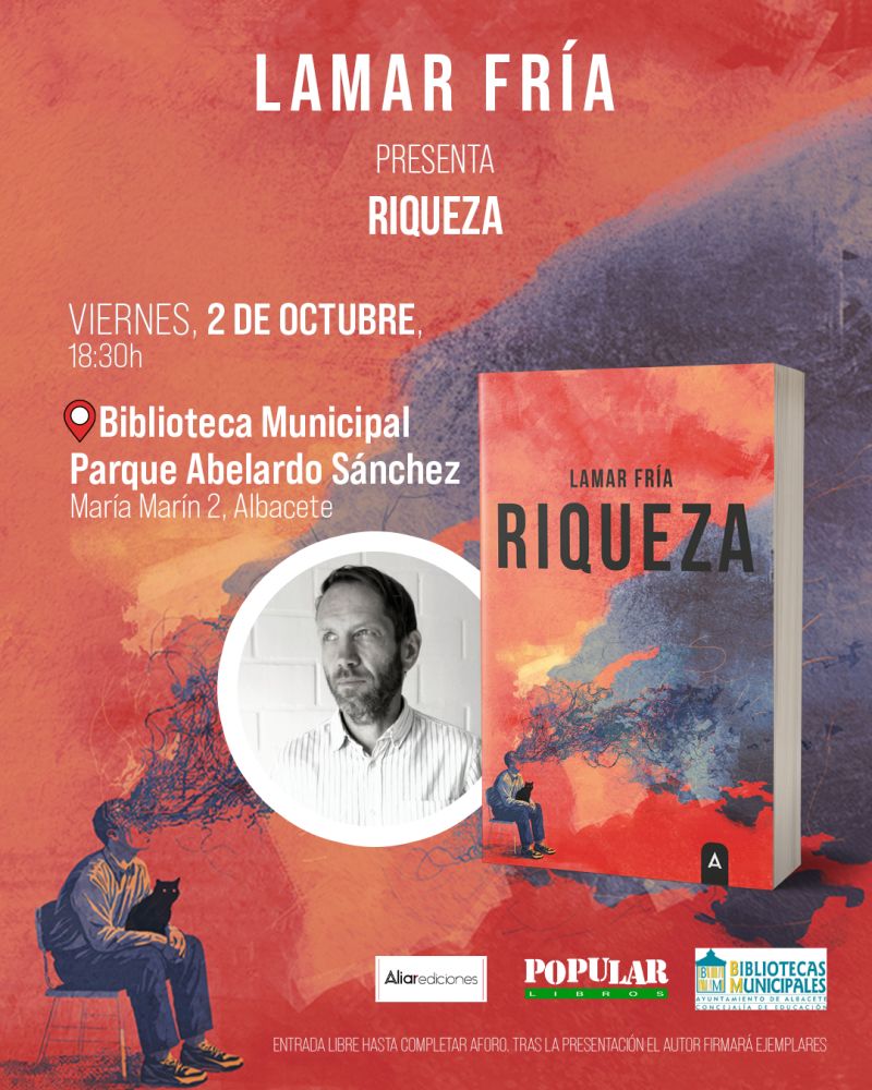 Lamar Fría presenta Riqueza