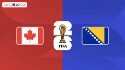 Canadá vs Bosnia y Herzegovina — Copa Mundial FIFA 2026™