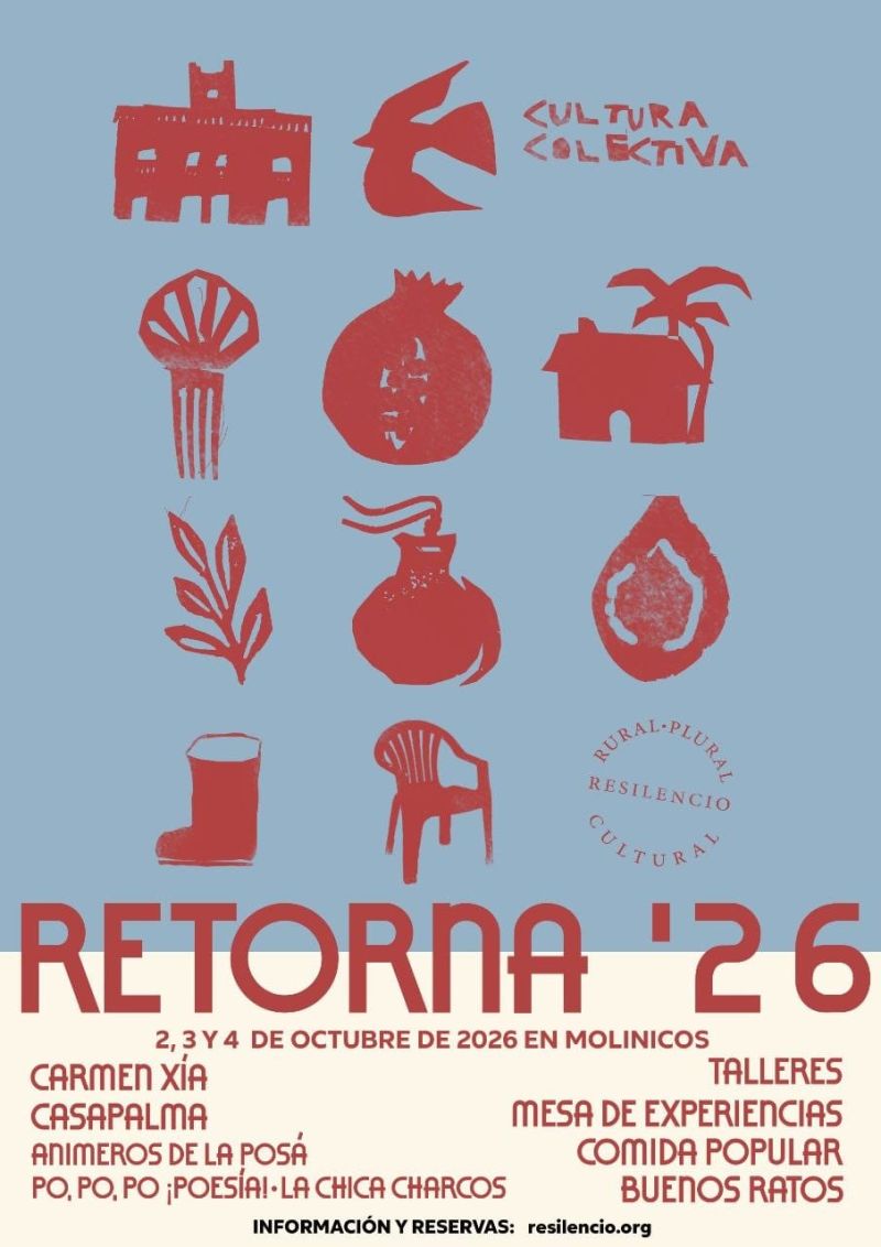 RETORNA ’26 — Festival de Cultura Colectiva en Molinicos