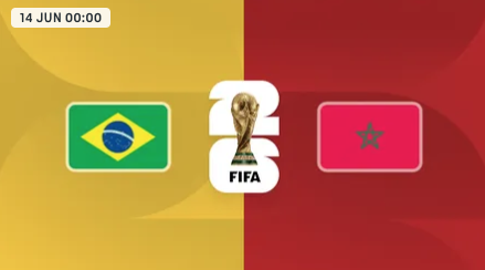 Brasil vs Marruecos — Copa Mundial FIFA 2026™