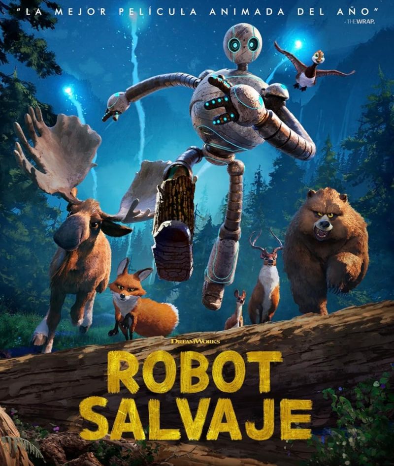 Robot salvaje — Bibliocine de verano