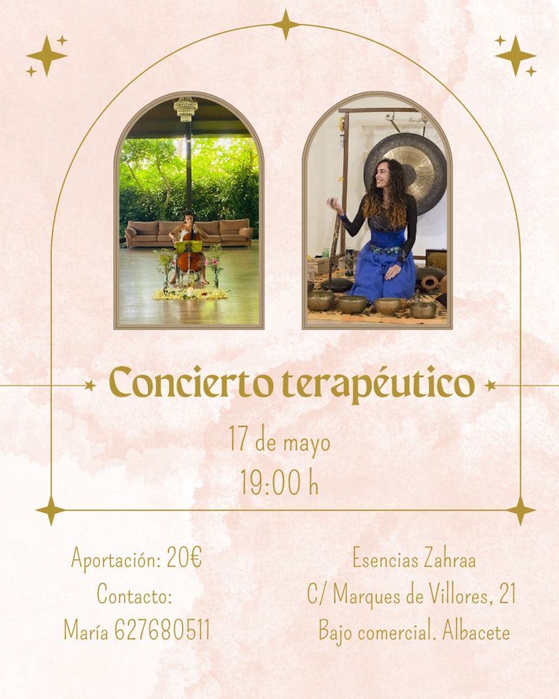 Concierto Terapéutico en Esencias Zahraa
