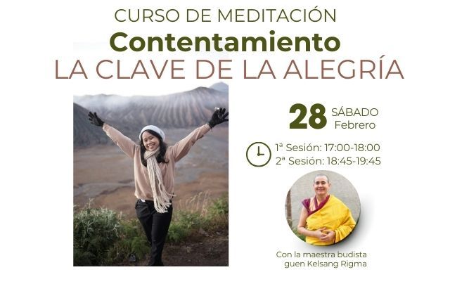 CURSO , CONTENTAMIENTO : LA CLAVE DE LA ALEGRIA