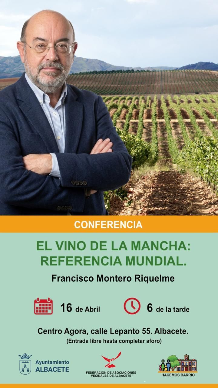 Charla: El vino de La Mancha, referencia mundial