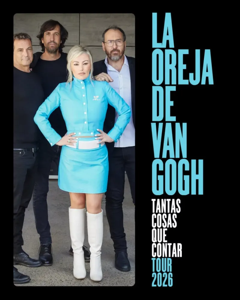 Concierto La Oreja de Van Gogh – “Tantas cosas que contar Tour”