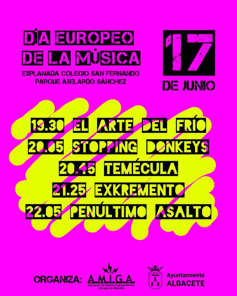 Día Europeo de la Música 2026
